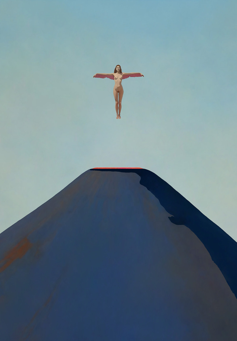 The Resurection of Icarus – artwork by Robert Fiszer