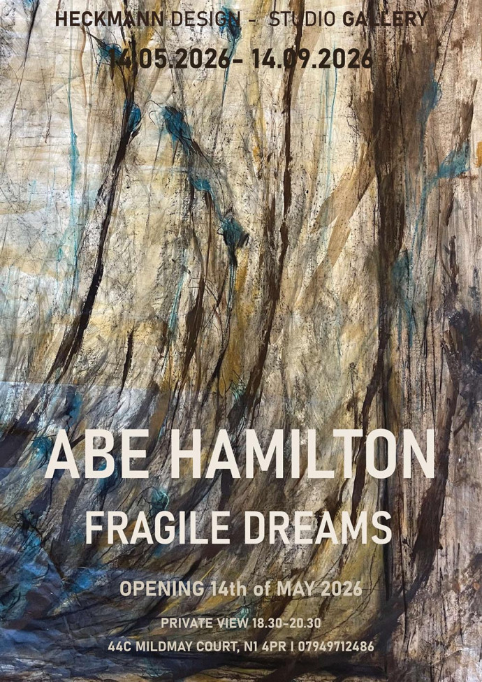 Abe Hamilton – Fragile Dreams – exhibition poster